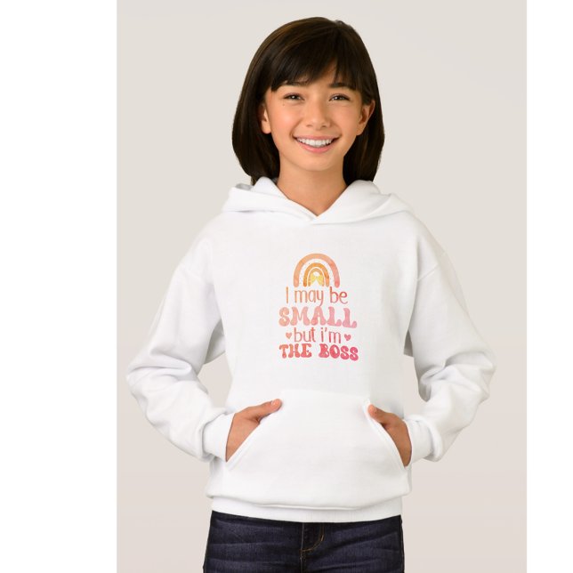 soy pequeño pero soy jefe (cute  hoodie I am small but i am boss)