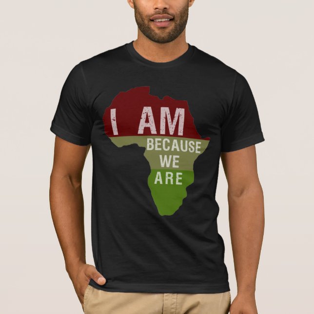 Soy porque somos - camisa de África (Anverso)