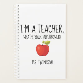 Soy profesor, ¿cuál es tu superpoder? Agenda