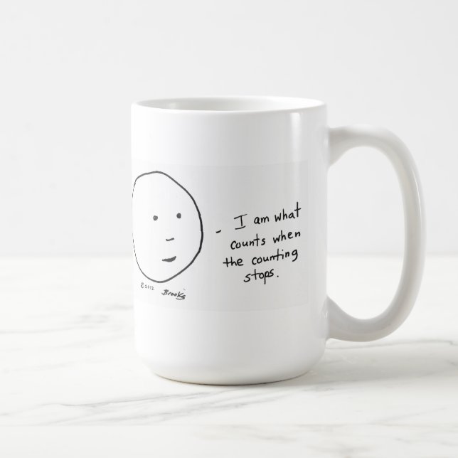 "Soy qué cuenta" la taza (Derecha)