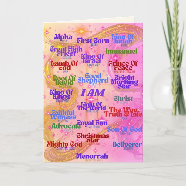 SOY QUE SOY Tarjeta De Saludo (Anverso)