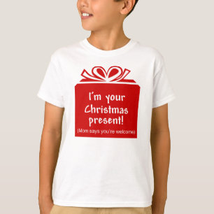 Soy su camisa del bebé del regalo de Navidad