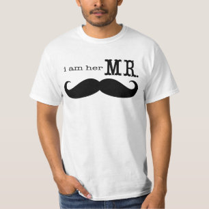Soy su camiseta de Mustache Grooms