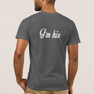 SOY SU CAMISETA DE PAREJAS DE MATRIMONIO GAY