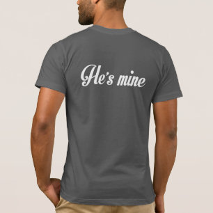 SOY SU CAMISETA DE PAREJAS DE MATRIMONIO GAY
