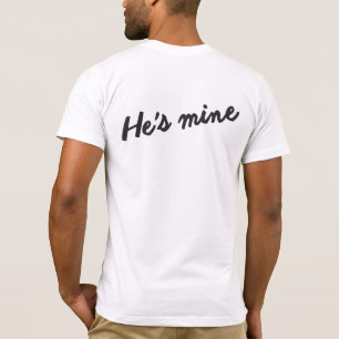 SOY SU CAMISETA DE PAREJAS DE MATRIMONIO GAY