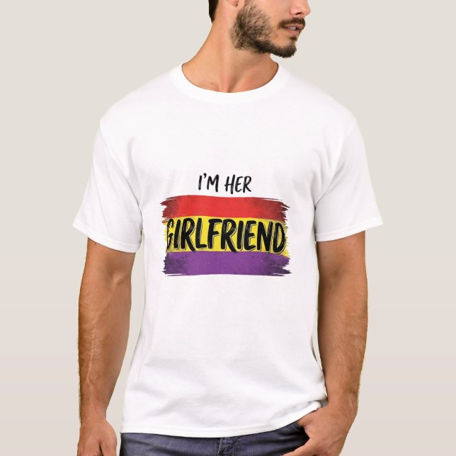 Soy su camiseta vectorial del orgullo arcoíris de  (Anverso)