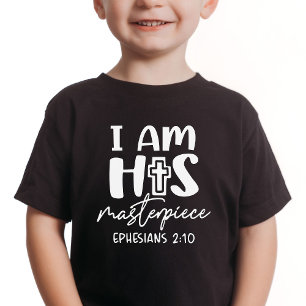 Soy Su Obra Maestra Efesios 2:10 Camisa Infantil