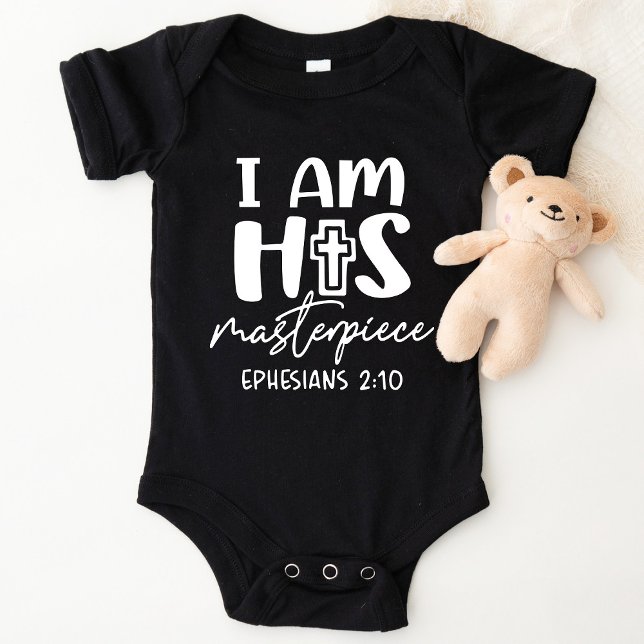 Soy Su Obra Maestra Efesios 2:10 Camisa Infantil (Subido por el creador)