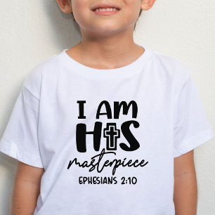 Soy Su Obra Maestra Efesios 2:10 Camiseta Infantil