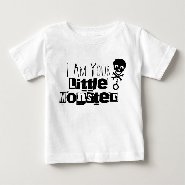 Soy su pequeña camiseta del niño del monstruo (Anverso)