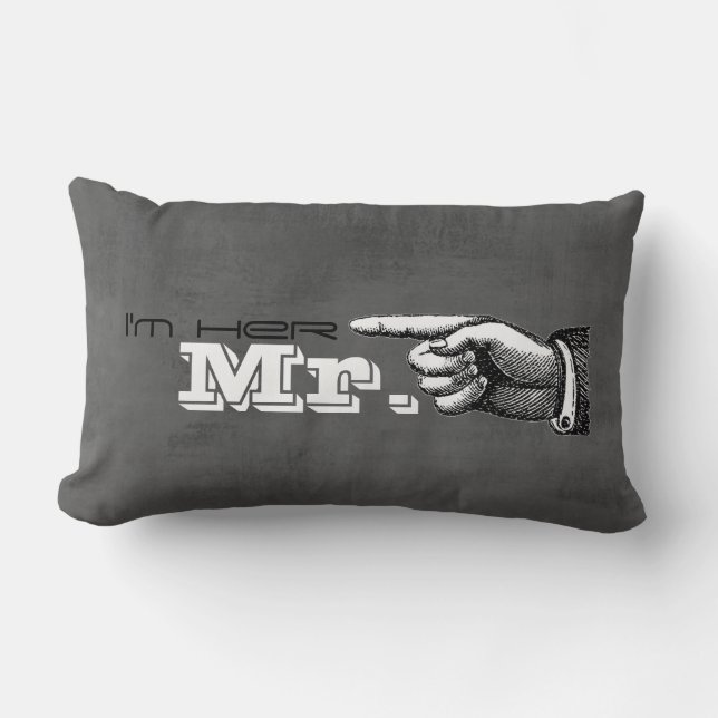 Soy su sistema del regalo de boda de la almohada (Anverso)