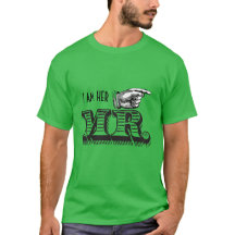Soy su Sr. Retro Señalando con la mano Camiseta de