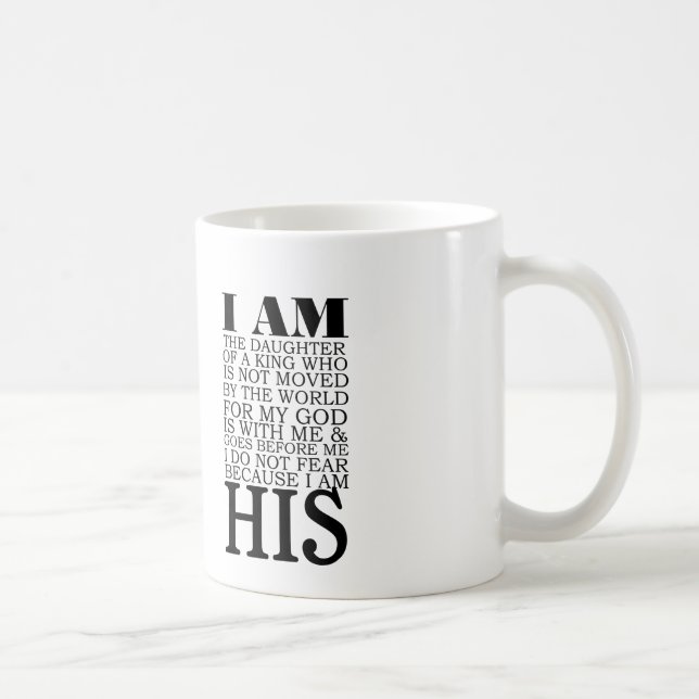 soy su taza del té del café de dios del Jesucristo (Derecha)