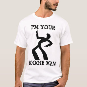 Soy sus camisetas del hombre de la boogie, disco