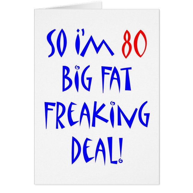 Soy tan 80… (Frente)