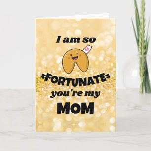 Soy tan afortunado que eres mi tarjeta del Día de