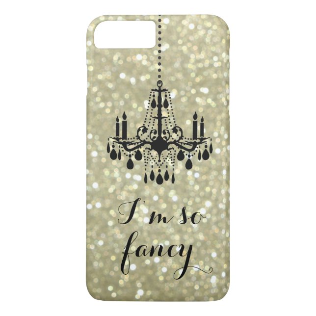 Soy tan Funda Fancy Gold Chandelier para iPhone 7  (Reverso)