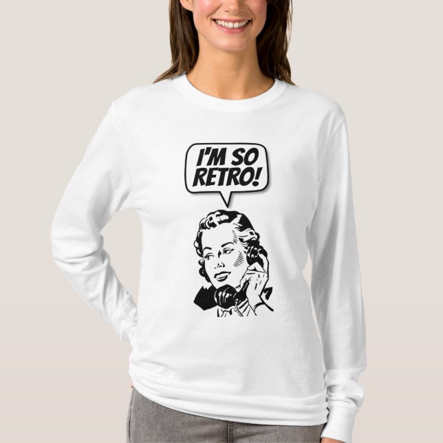 ¡SOY TAN RETRO! Camisetas (Anverso)