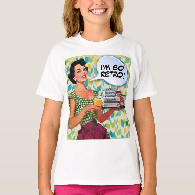 ¡SOY TAN RETRO! CAMISETAS DE chica (Anverso)