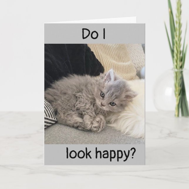 SOY TAN **TRISTE** Y ASÍ **LO** TARJETA (Anverso)