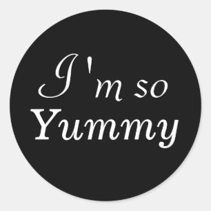 Soy tan Yummy Pegatina