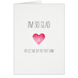 Soy tarjeta tan alegre de las tarjetas del día de