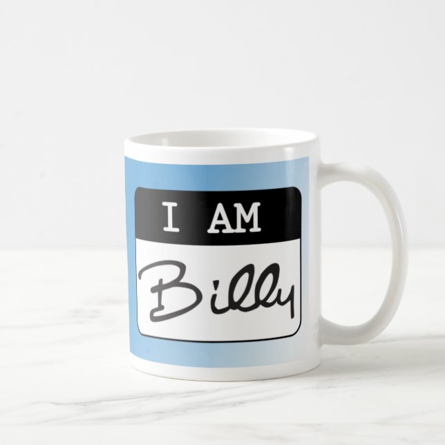 SOY taza de Billy - azul (Derecha)