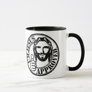 Soy taza de café aprobada Jesús