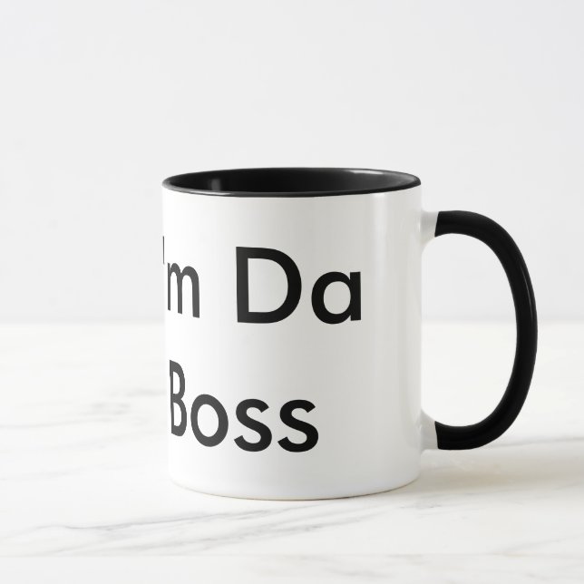 Soy taza de DA Boss (Derecha)
