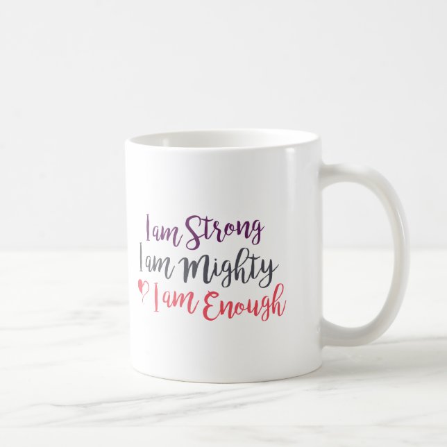 Soy taza fuerte (Derecha)