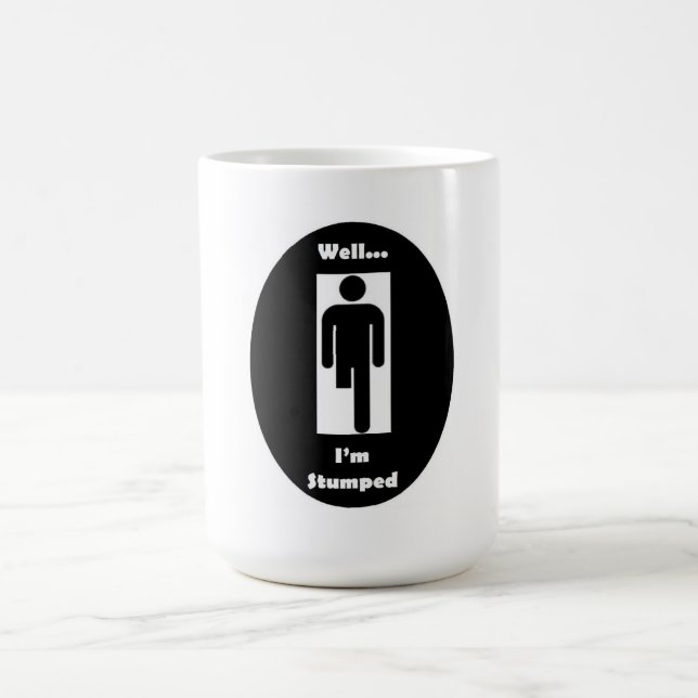 Soy taza Stumped (Centro)