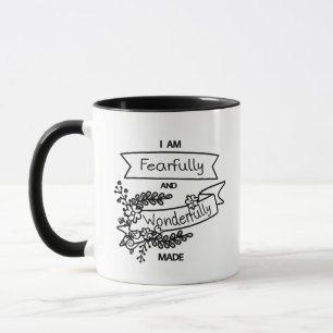 Soy taza temeroso y maravillosamente hecha