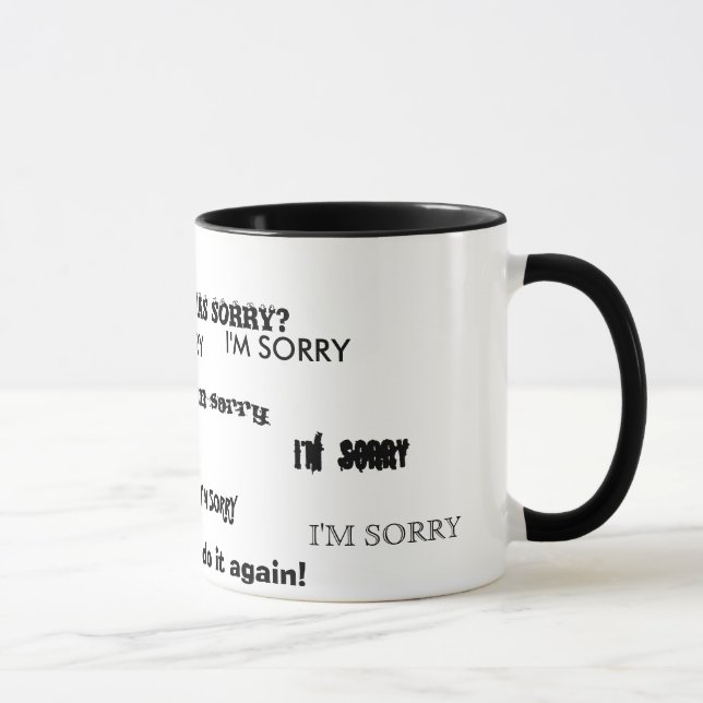 "Soy" TAZA TRISTE " (Derecha)
