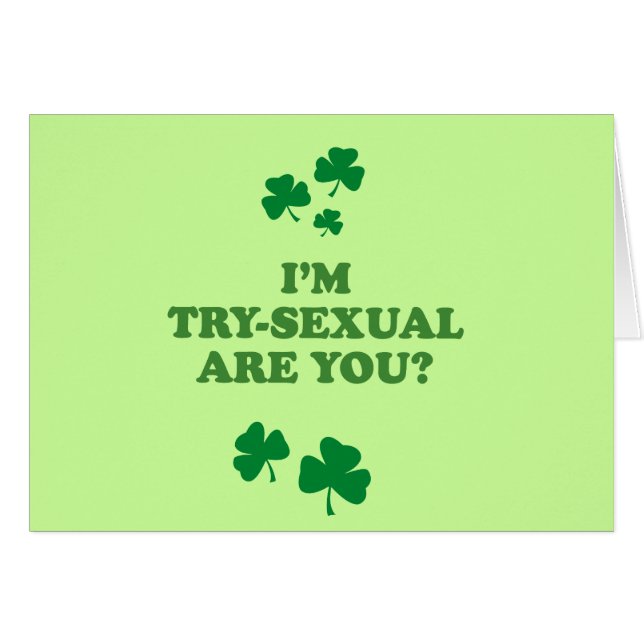 Soy TRY-SEXUAL, SOY USTED (Anverso (Horizontal))