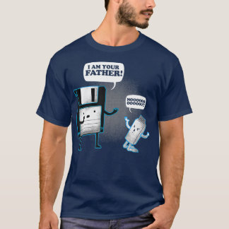 Soy tu padre Floppy Disk USB divertida camisa