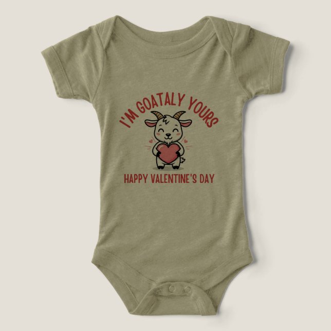 Soy Tuyo de Cabra Día de San Valentín  (Diseño delantero )