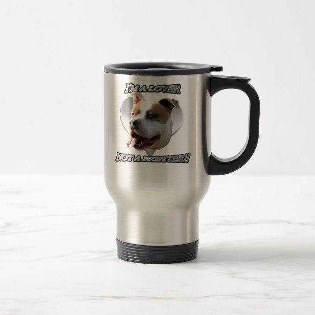 Soy un amante no una taza del pitbull del (Derecha)