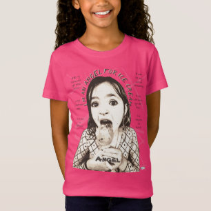 Soy un ángel para la camiseta de helados HAMbyWG