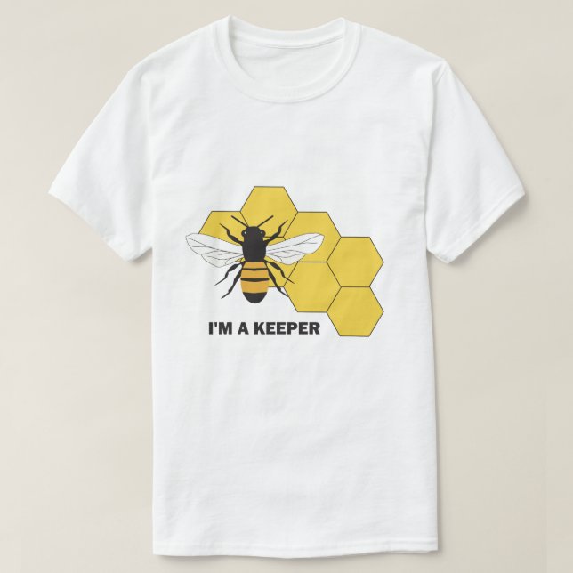 Soy un apicultor apicultor de abejas camiseta (Diseño del anverso)