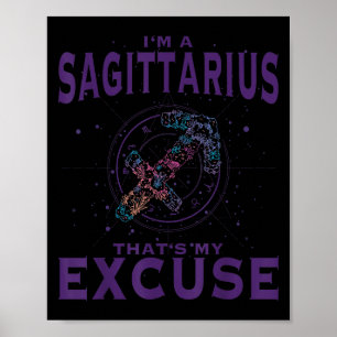 Soy Un Arquero De Arte Gráfico De Rótulo Zodiaco S