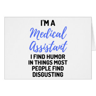 Soy un asistente médico que encuentro humor en las