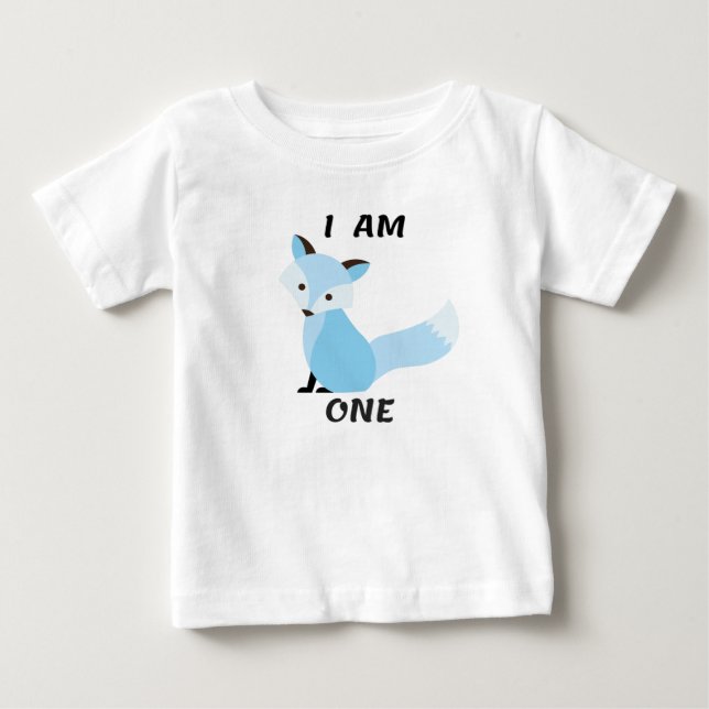 Soy un bebé, niño pequeño, polo Fox (Anverso)