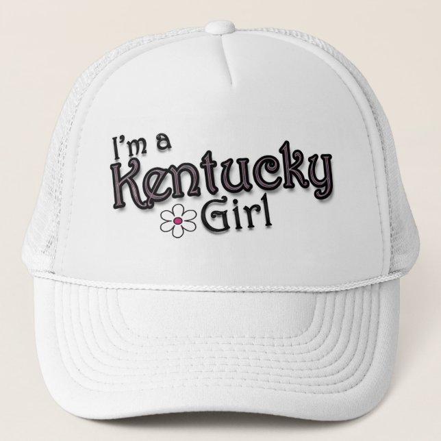 Soy un chica de Kentucky, gorra de béisbol de las (Anverso)