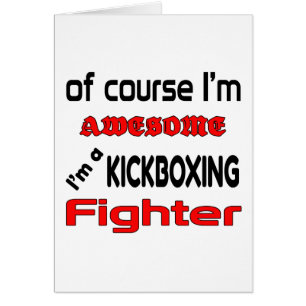 Soy un combatiente de Kickboxing