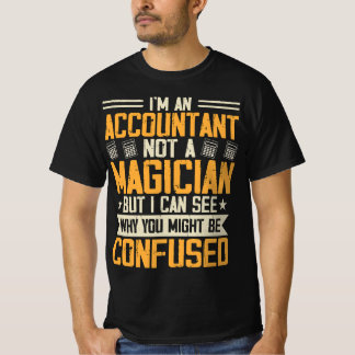 Soy un contable, no una camiseta mago