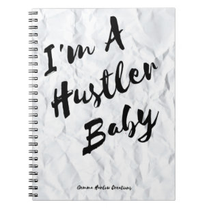 Soy un estafador bebé. Cuaderno