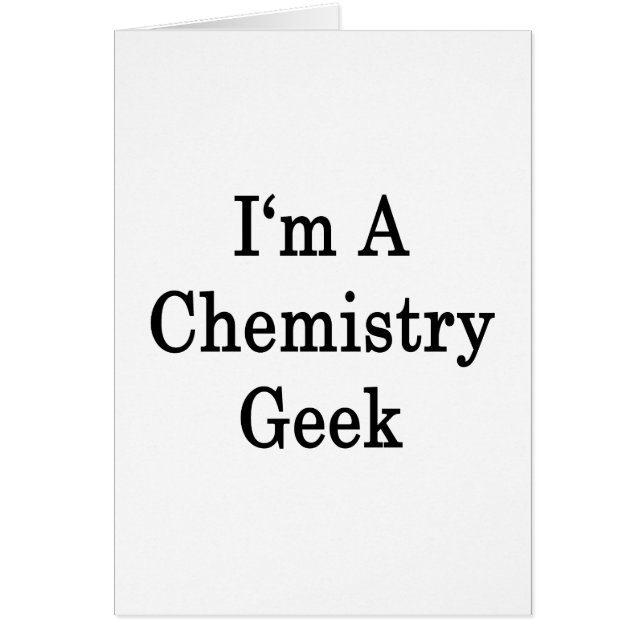 Soy un friki de la química (Frente)