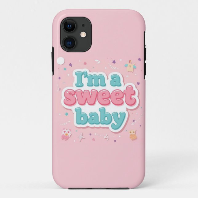 Soy un Funda de telefonía móvil de Sweet Baby Past (Reverso)