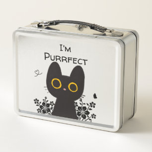 Soy un gato negro lindo perfecto
